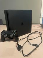 Playstation 4 + 1 controller + kabel, 500 GB, Avec 1 manette, Enlèvement, Utilisé