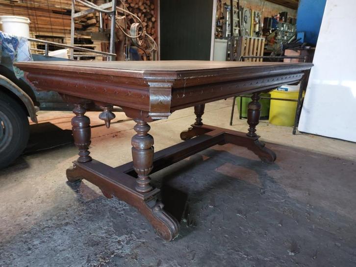 oude eiken tafel, Antiek en Kunst, Antiek | Meubels | Tafels, Ophalen