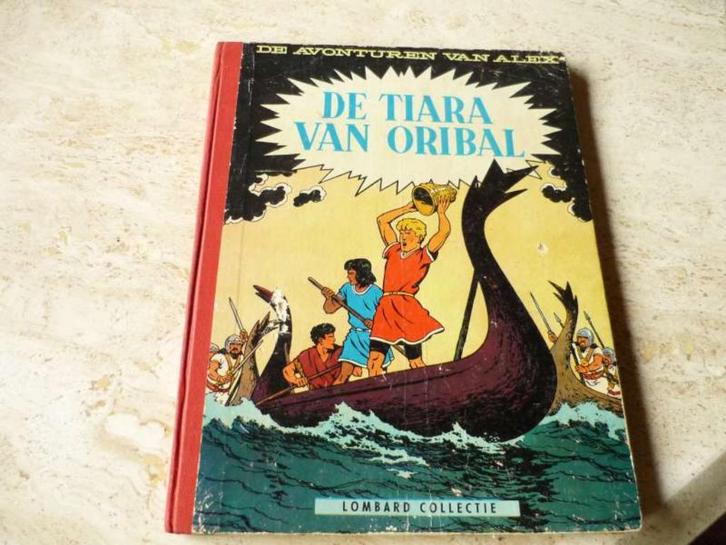 ALEX:  DE TIARA VAN ORIBAL -EERSTE DRUK, Boeken, Stripverhalen, Zo goed als nieuw, Eén stripboek, Ophalen of Verzenden