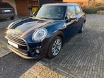 Mini Cooper - Iconic 7 - 5 deurs - 70.000km - 11/2016, Auto's, Euro 5, Zwart, Blauw, Leder en Stof