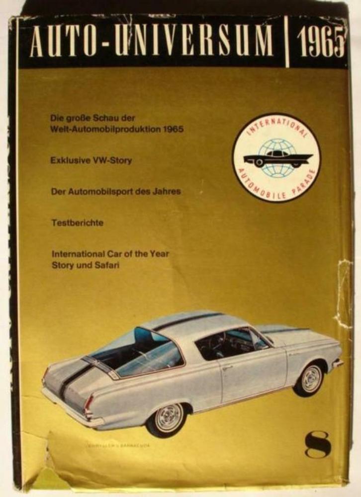 Auto-Universum 1965, Boeken, Auto's | Boeken, Gelezen, Algemeen, Verzenden