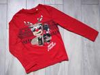★ M122/128 - Nieuwe longsleeve kerst, Kinderen en Baby's, Kinderkleding | Maat 122, Ophalen of Verzenden, Nieuw, Jongen, Shirt of Longsleeve