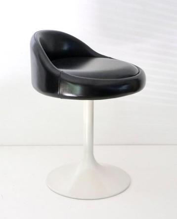 Vintage sixties swivel tabouret / Design chair Space Age beschikbaar voor biedingen