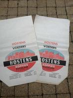 2  grote zakken HOSTENS KOFFIE ROESELARE, Ophalen of Verzenden, Zo goed als nieuw, Verpakking