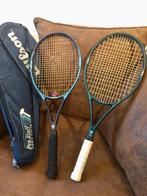 Lot 2 raquettes tennis Wilson pro + ultra + housse, Sport en Fitness, Tennis, Zo goed als nieuw