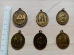 Medaille brons 6 stuks, Verzamelen, Gebruikt, Ophalen of Verzenden, Christendom | Katholiek