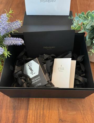 YSL Parfumstaaltjes – Babycat (2ml) & L’Homme (1.2ml) beschikbaar voor biedingen