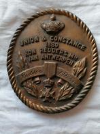 schild/ medaille Koninklijke redders Antwerpen 1880, Verzamelen, Ophalen of Verzenden, Marine, Lintje, Medaille of Wings