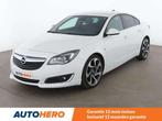 Opel Insignia 1.6 SIDI Turbo Sport (bj 2016, automaat), Auto's, Gebruikt, Zwart, Wit, Leder