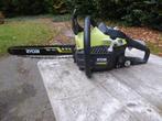 kettingzaag ryobi XT in goede werking, zaagblad 40 cm, Ophalen, Gebruikt, Ryobi