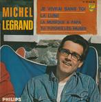 Michel Legrand - Je vivrai sans toi + 3 andere, CD & DVD, Vinyles Singles, Comme neuf, 7 pouces, Autres genres, EP