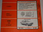 revue technique audi 100 de 1971-1972, Auto diversen, Handleidingen en Instructieboekjes, Ophalen of Verzenden