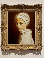 Peinture « Portrait d'une jeune fille », Antiquités & Art, Art | Peinture | Classique, Envoi