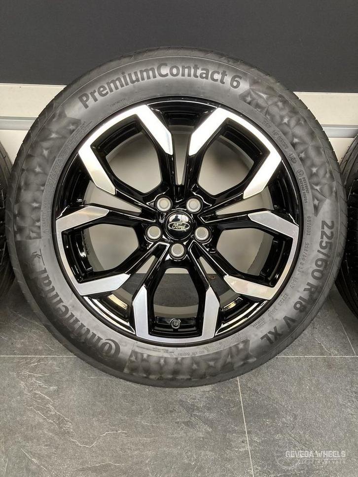 18” originele Ford Kuga III velgen + banden 5x108 L1TC-RA, Auto-onderdelen, Banden en Velgen, Banden en Velgen, Zomerbanden, 18 inch