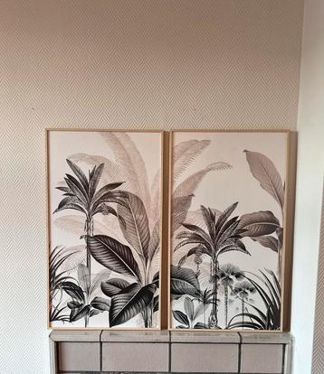 Jungle-tweeluik op doeken | Maison du Monde beschikbaar voor biedingen