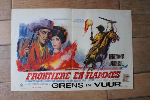 filmaffiche henry Fonda Killer On A Horse 1967 filmposter, Collections, Posters & Affiches, Comme neuf, Cinéma et TV, A1 jusqu'à A3