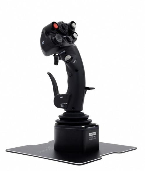 VKB MCG Pro,T-Rudder, Gunfighter, F16, VIRPIL, Thustmaster, Computers en Software, Joysticks, Zo goed als nieuw, Ophalen of Verzenden