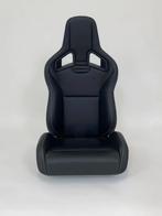 RECARO Sportster CS Leder Zwart Met Wit Stiksel, Ophalen of Verzenden, Gebruikt