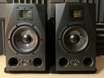 Adam Audio A7X studio monitor speakers met Auralex MoPads, Audio, Tv en Foto, Luidsprekerboxen, Zo goed als nieuw, 120 watt of meer