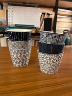 Set 6 koffie tasjes/kopjes Tokyo Design Studio, Ophalen of Verzenden, Zo goed als nieuw, Aardewerk