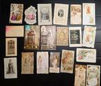 114 bidprentjes anno 1900 en later, Verzamelen, Ophalen of Verzenden