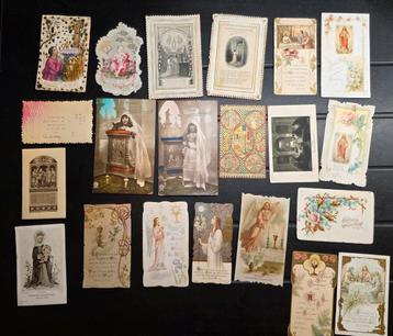 114 bidprentjes anno 1900 en later beschikbaar voor biedingen