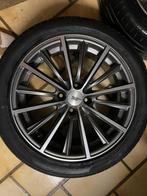 4 Inter action velocity velg,Pirelli cinturato p7 225/45/r17, Auto-onderdelen, 17 inch, Banden en Velgen, Gebruikt, Personenwagen