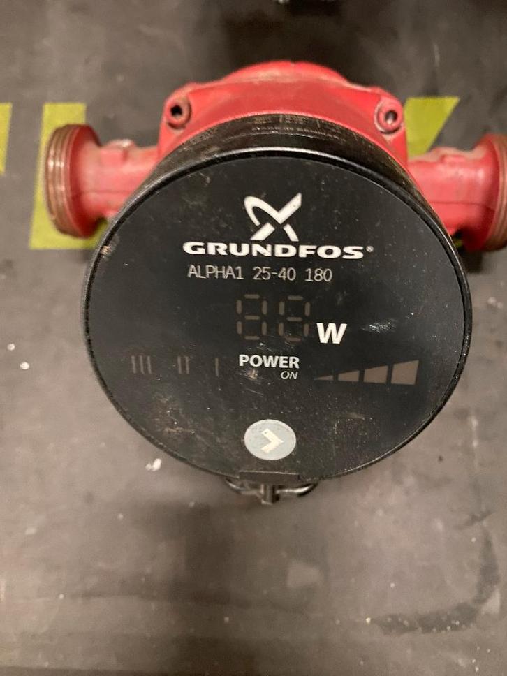 GRUNDFOS ALPHA1 25-60 180 230V Circulatiepomp [REFURBISHED], Bricolage & Construction, Chauffage & Radiateurs, Comme neuf, Chaudière CC ou Chaudière combinée