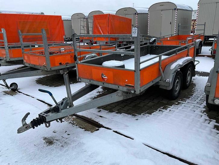 Remorque double essieu Atec EB2 2-1 2016, Autos : Divers, Remorques, Utilisé