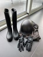 Paardenlaarzen + helm + hanschoenen, Dieren en Toebehoren, Ophalen, Zo goed als nieuw, Kinderen, Schoeisel