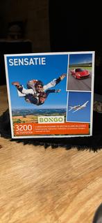 Sensatie bongo, Tickets en Kaartjes, Eén persoon, Cadeaubon, Arrangement, Overige typen