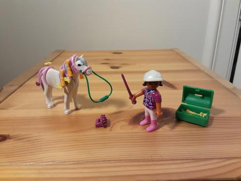 PLaymobil meisje en pony - vanaf 5.5 EUR/stuk, Kinderen en Baby's, Speelgoed | Playmobil, Zo goed als nieuw, Complete set, Ophalen of Verzenden