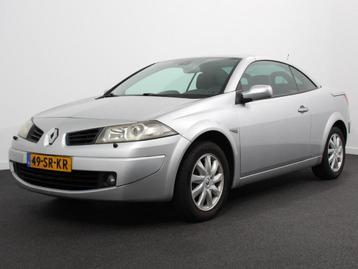 Renault Megane Coupé-Cabriolet 1.6-16V Tech Line Airco Radio, Autos, Argent ou Gris, Achat, Entreprise, Cabriolet