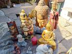 Lot de statues bouddhistes (10 pièces), Enlèvement ou Envoi