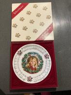 Vintage 5de verzamel kerst bord, Ophalen of Verzenden, Zo goed als nieuw, Porselein, Bord of Schaal