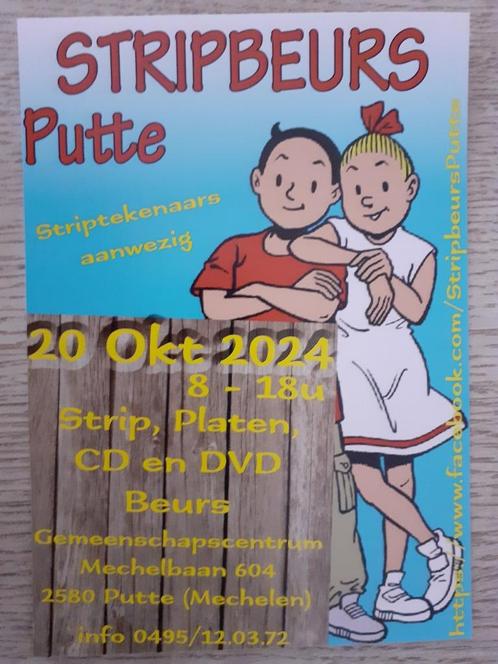 Stripverhalenbeurs te Putte op zondag 20 oktober, Livres, BD, Comme neuf, Plusieurs BD, Enlèvement