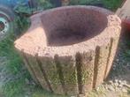 Jardinière grand  bloc béton diamètre 55 cm bon état à ransa, Tuin en Terras, Tuinvazen, Ophalen