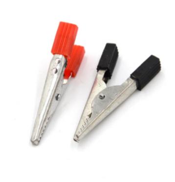 2 Stuks Geïsoleerde Krokodil Kabel Klem Clip - 48 mm beschikbaar voor biedingen