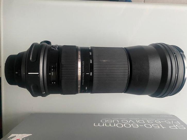 Te koop tamron 150-600mm telezoom lens voor nikon, Audio, Tv en Foto, Foto | Lenzen en Objectieven, Zo goed als nieuw, Ophalen of Verzenden