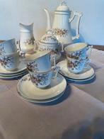 2 antieke koffieserviezen, Antiek en Kunst, Ophalen of Verzenden