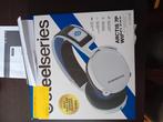 Niet gerepareerde witte Arctis 7p wireless headset., Ophalen, Niet werkend