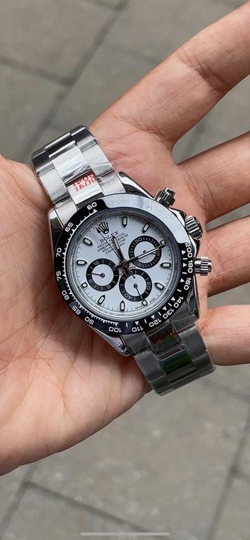 Rolex daytona panda wit dial ceramische bezel 40 mm nieuw beschikbaar voor biedingen