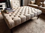 Twee Beige Bergères met mooie poef, Huis en Inrichting, Ophalen, Gebruikt, 75 tot 100 cm, 75 tot 100 cm
