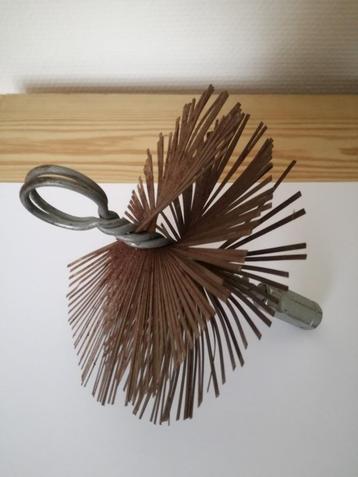 Brosse ramonage acier, Enlèvement, Utilisé
