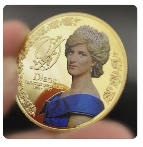 Pièce commémorative de la princesse Diana, Collections, Maisons royales & Noblesse, Neuf, Timbre(s) ou Monnaie(s), Envoi