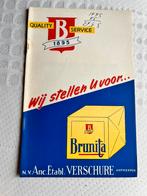 Reclame / Oude folder Brunita 1970, Overige typen, Gebruikt, Ophalen of Verzenden