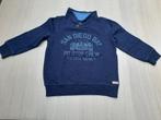 Blauwe trui met wagen, Kinderen en Baby's, Kinderkleding | Maat 122, Jongen, C&A, Trui of Vest, Gebruikt