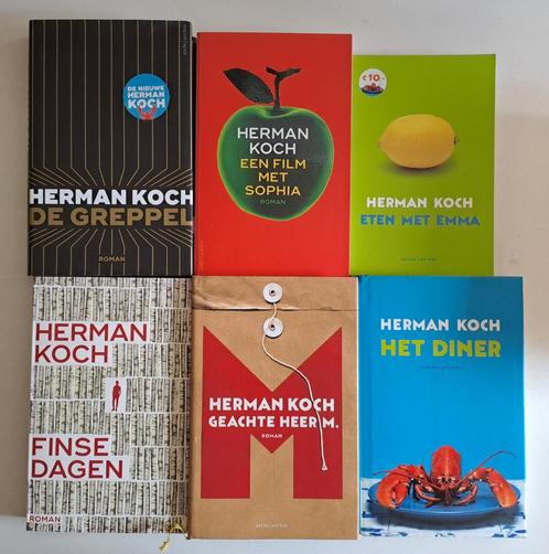 Boeken Herman Koch, Livres, Littérature, Utilisé, Enlèvement ou Envoi