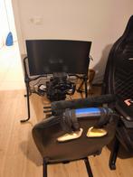 Moza R5 + speelstoel en schermhouder, Ophalen, Zo goed als nieuw