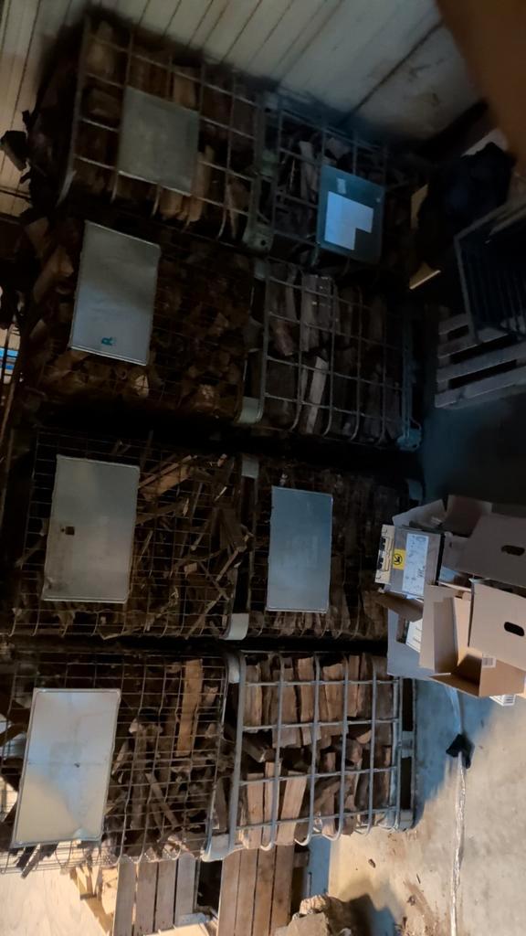 Brandhout mix eik, beuk, es en berk., Tuin en Terras, Brandhout, Ophalen